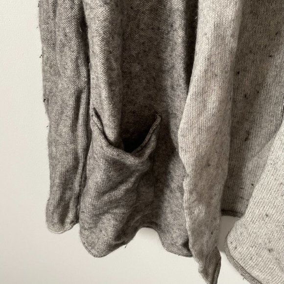Aritzia Babaton Beekman Cashmere Wool Cardigan Grey Sz S - Picture 5 of 7